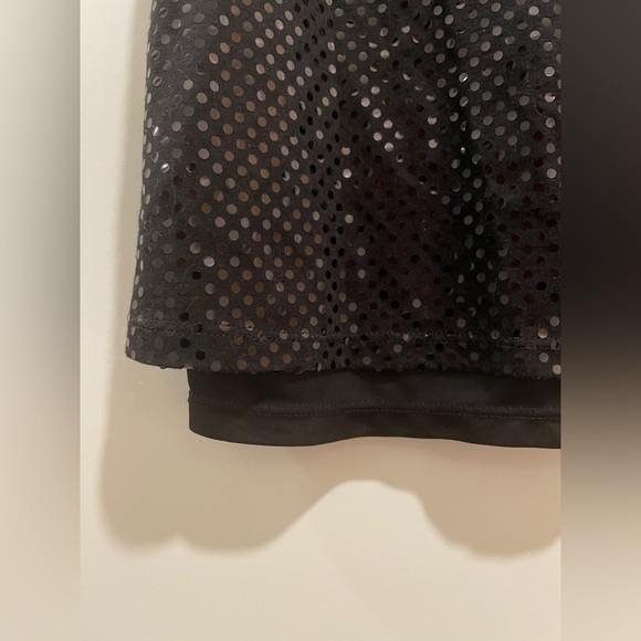 Express Black Sequin Mini Party Dress size XS - Picture 4 of 9